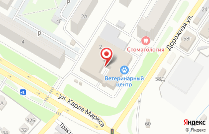 Благотворительный фонд Бумеранг Добра на улице Карла Маркса на карте