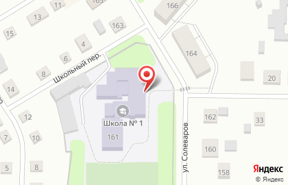 Школа №22 в Перми на карте