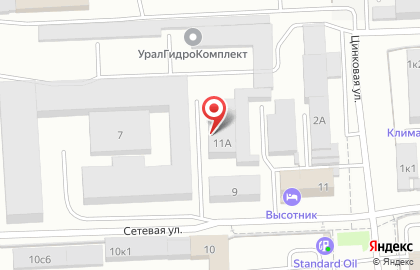 Торговая компания АЛЬЯНС ТРЕЙД в Курчатовском районе на карте