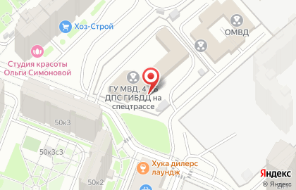 Главное управление МВД России по г. Москве 4-й ОСБ ДПС ГИБДД на карте