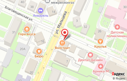 РЕСО-Лизинг на улице Мальцева на карте