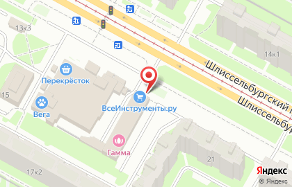 Кореана на улице Шлиссельбургский на карте