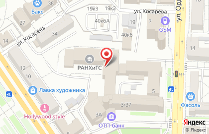 ОАО Платежный терминал, КБ СДМ-БАНК на Красногвардейской улице на карте