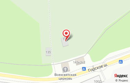 Левашовская пустошь на карте