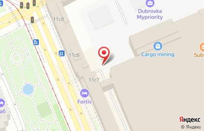 Киоск фастфудной продукции на Шарикоподшипниковской улице на карте