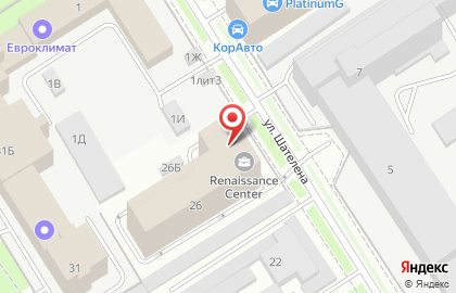 Торгово-производственная компания ПНЕВМАКС на улице Шателена на карте