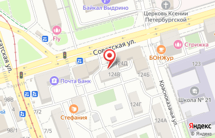 Компания Суши Маркет на Советской улице на карте