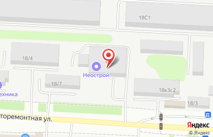 Строительная компания НЕОстрой на Авторемонтной улице на карте