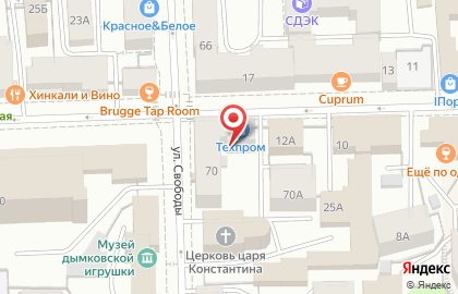Магазин мясных продуктов Мясо Для Вас на Московской улице на карте