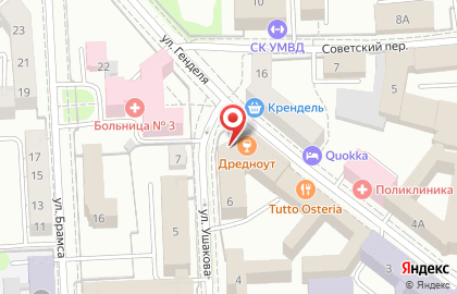 Компания юридических и бизнес-услуг Калининградский аудит на карте