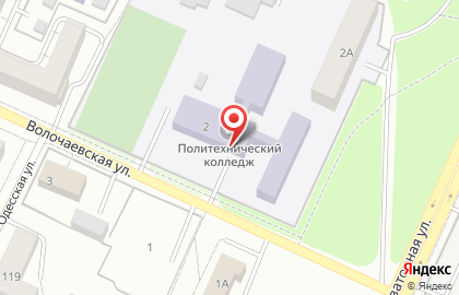Стерлитамакский политехнический колледж на Волочаевской улице на карте