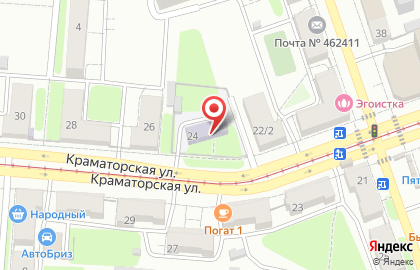 Детский сад Ералашка №116 на Краматорской улице на карте