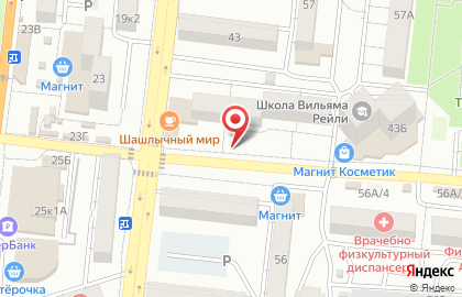 Киоск фруктов и овощей на улице Татищева на карте