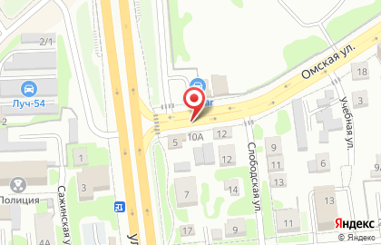 Перетяжка мебели в Омске на карте