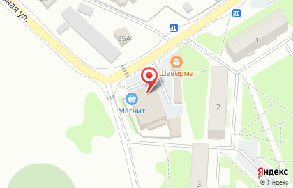 Супермаркет Магнит на Центральной улице на карте