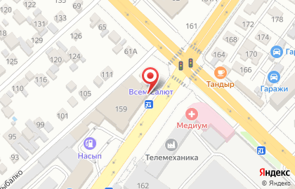Торговый центр Уют в Нальчике на карте