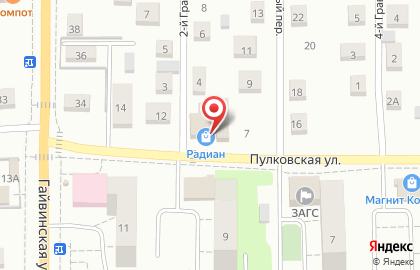 Пункт обслуживания Oriflame на Пулковской улице на карте