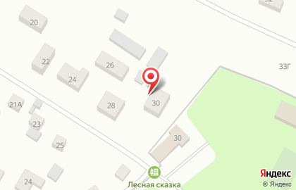 Детский оздоровительный лагерь Лесная Сказка на карте