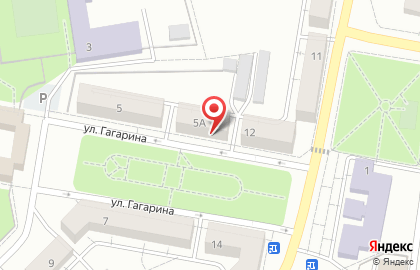 Салон красоты Вегас в Зареченском районе на карте