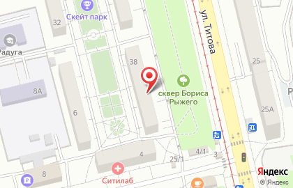 Титова, 38, ООО на карте