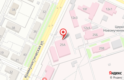Станция скорой медицинской помощи в Волжском на Коммунистической улице на карте