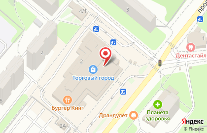 Поляна в Домодедово на карте
