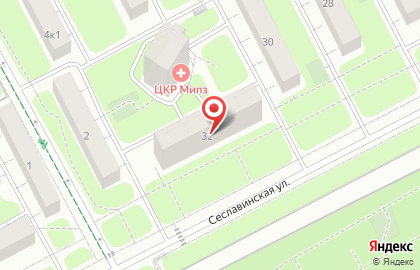 Веломастерская Торгово-ремонтная компания на Сеславинской улице на карте