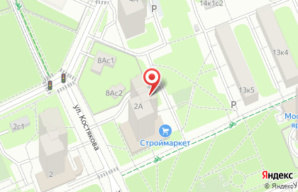 Мастерская по ремонту обуви и изготовлению ключей на ул. Дубки, 2а на карте