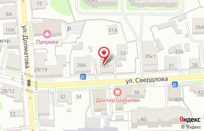 Ритуальное агентство Обелиск на улице Свердлова на карте