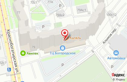 Салон красоты в Москве на карте