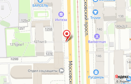 Балтийский Банк (круглосуточно) на Московском проспекте на карте