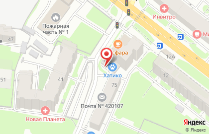 Салон-парикмахерская Welcome на улице Марселя Салимжанова на карте