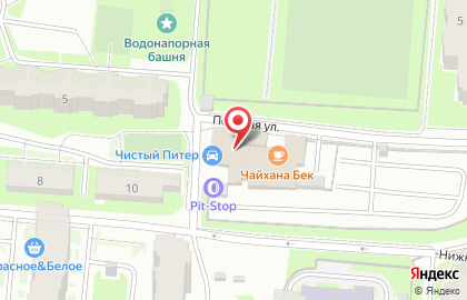 Автомойка Бек в Санкт-Петербурге на карте