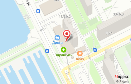 Салон-парикмахерская Черное белое на карте