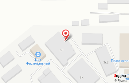 Оптовая фирма Зудов на Фестивальной улице на карте