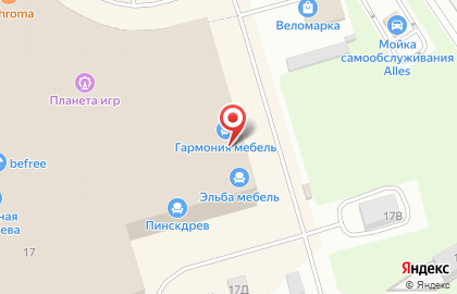 Салон мебели Шатура на Балканской площади на карте