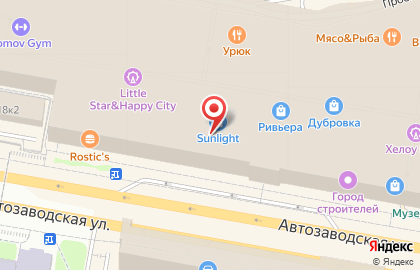 Магазин компьютерной и мобильной техники re:Store на Автозаводской улице на карте