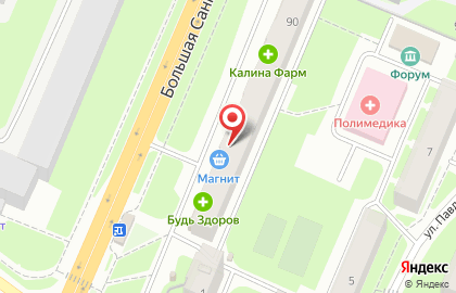 Бонус+ на Большой Санкт-Петербургской улице на карте
