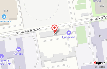 Нарвское на карте