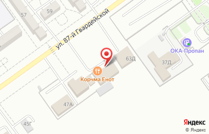 Автомойка Автобаня в Волгограде на карте