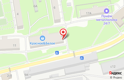 Торговая компания в Москве на карте