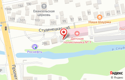 Шиномонтажная мастерская в Тамбове на карте