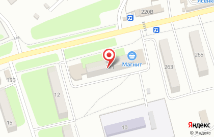 Супермаркет Магнит на улице Ленина на карте