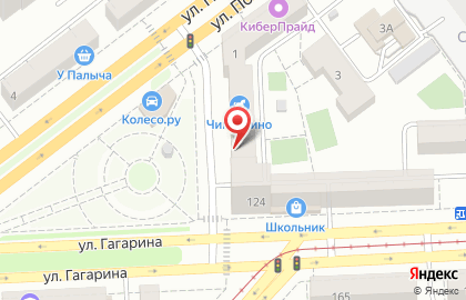 Магазин-ателье в Советском районе на карте