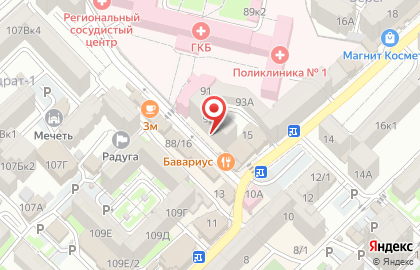 three love в Ленинском районе на карте