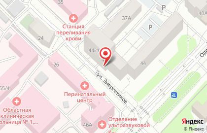 Школа танцев Парадокс на Одесской улице на карте