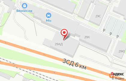 Ледовая арена Новая Волна на карте