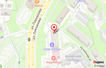 Агентство недвижимости Приоритет на Кузнечной улице на карте