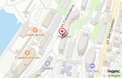 Детская клиника Алёнка на улице Станюковича на карте