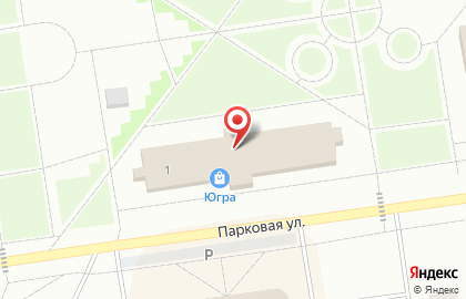 Торговый центр Югра на карте